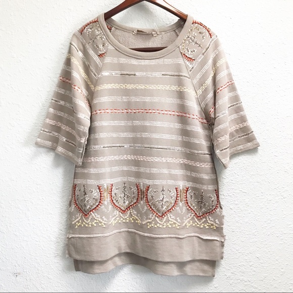Soft Surroundings Tops - Soft Surroundings Artiste Beaded Tunic Size S